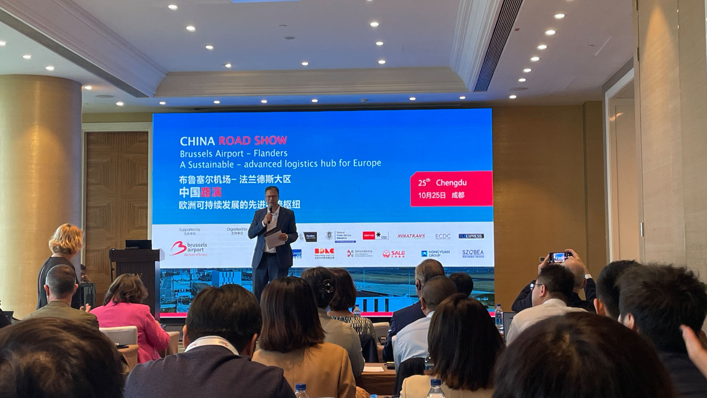 Brussels Airport Visits China And BenCham Shanghai