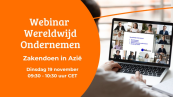 Webinar Wereldwijd Ondernemen